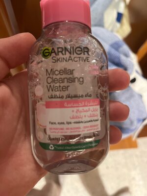 غارنيه مزيل مكياج ميسيلار 100مل الوردي