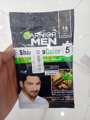 جارنير للرجال شامبو صبغة شعر اسود بني 3.0